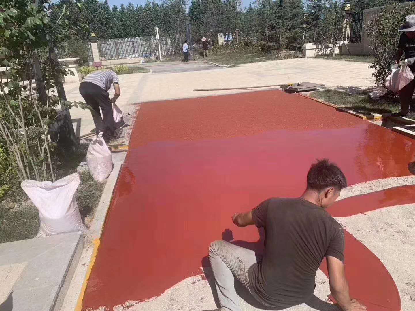天津防滑地坪漆施工